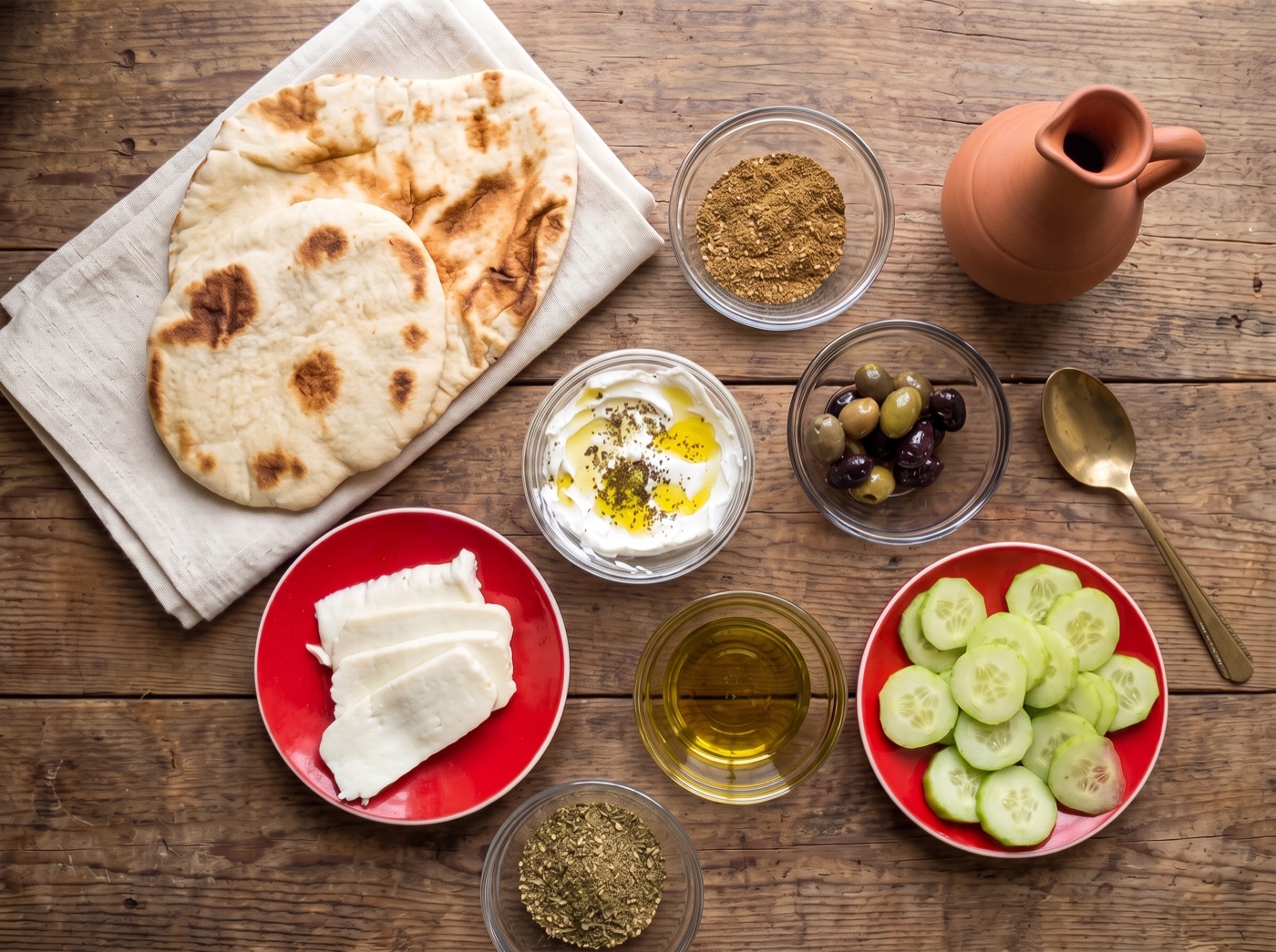 Ftoor, Palestinian Breakfast Spread