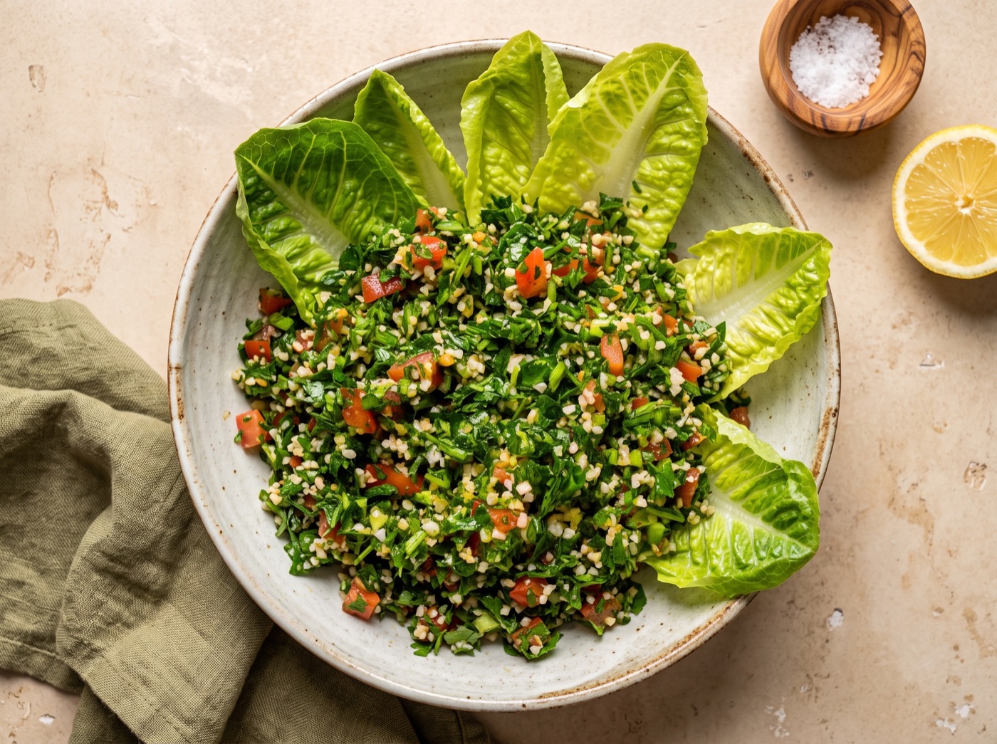 Tabbouleh, Parsley and Bulgur Salad