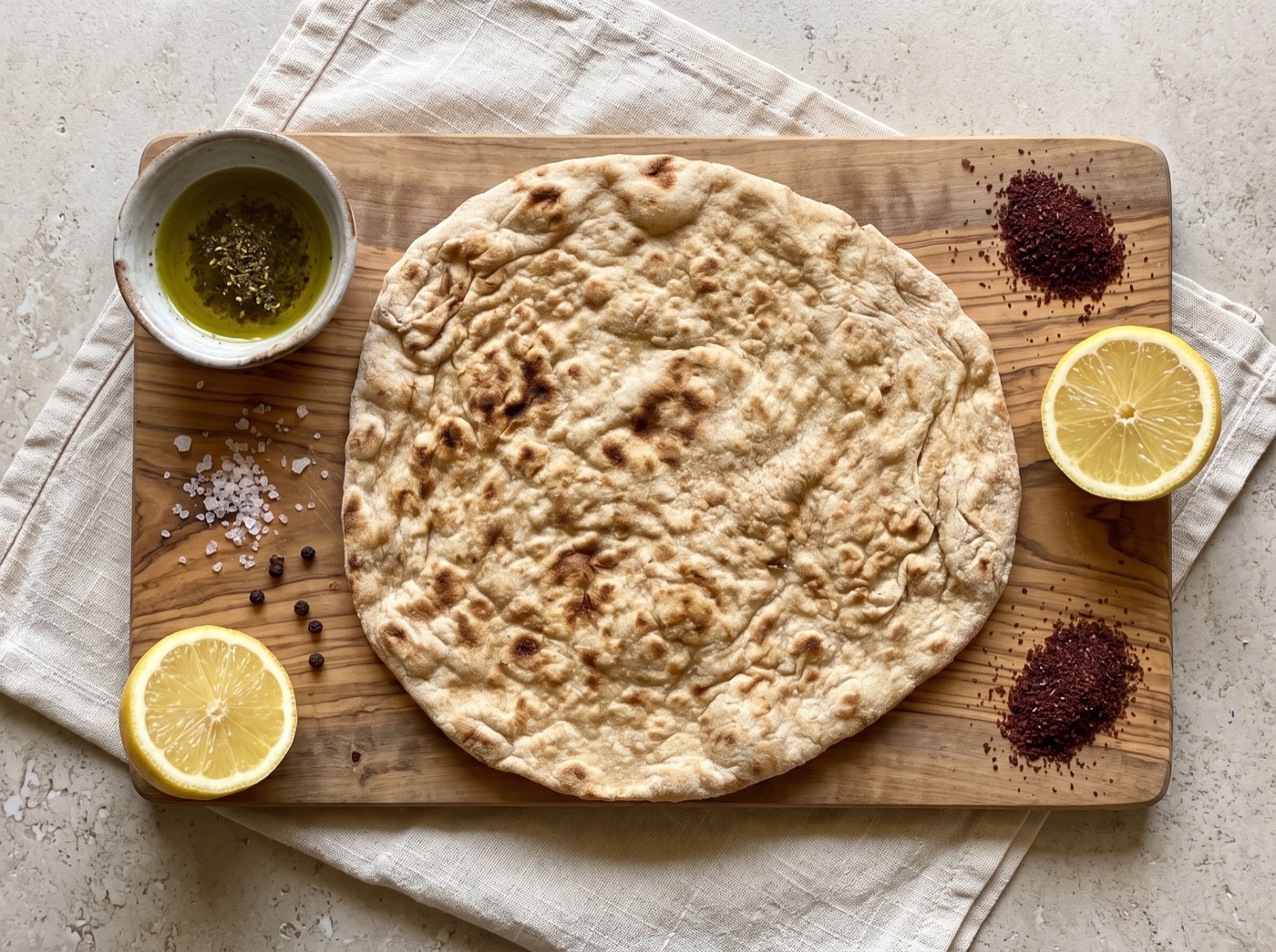 Taboon, Stone-Baked Flatbread