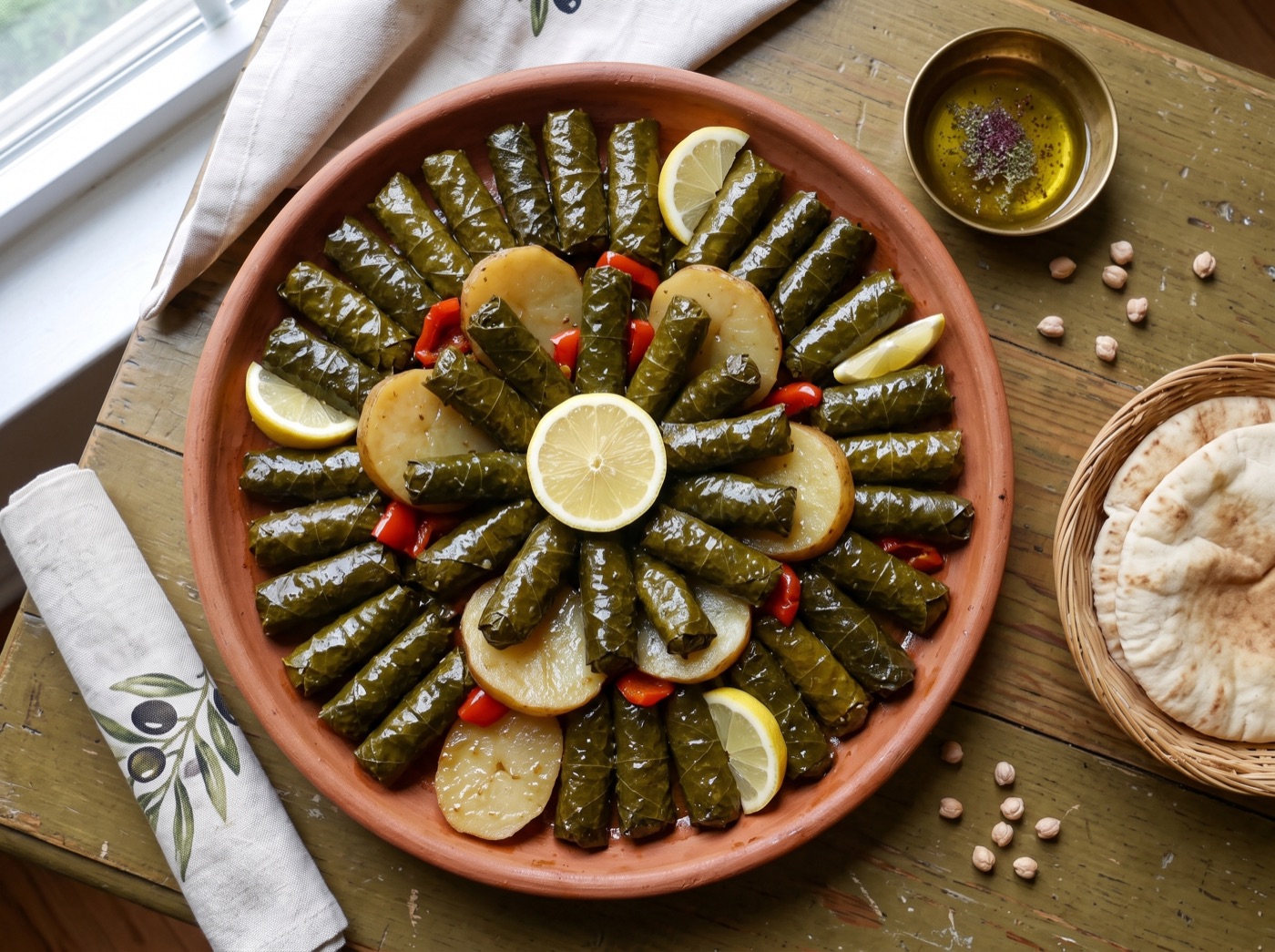 Warak Dawali, Stuffed Grape Leaves